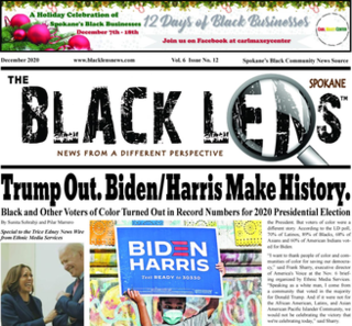 <i>Black Lens News</i> Monthly African-American newspaper from Spokane Washington USA