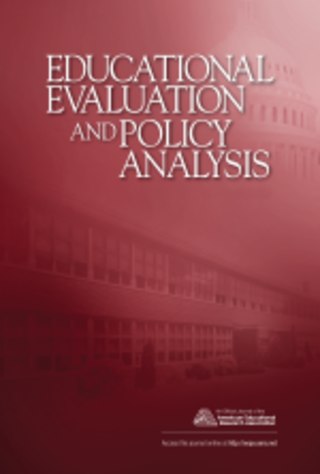 <i>Educational Evaluation and Policy Analysis</i> Academic journal