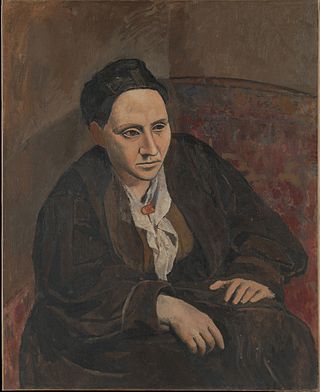 <i>Portrait of Gertrude Stein</i> Painting by Pablo Picasso