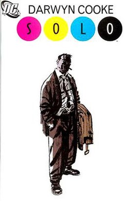 Solo #5 (Aug. 2005), featuring Slam Bradley. Cover art by Cooke.