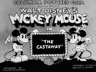 <i>The Castaway</i> (film) 1931 Mickey Mouse cartoon