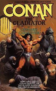 <i>Conan the Gladiator</i> Novel by Leonard Carpenter