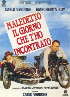 <i>Maledetto il giorno che tho incontrato</i> 1992 Italian film