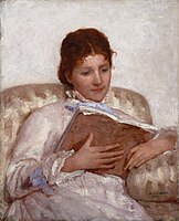 The Reader (1877), Crystal Bridges Museum of American Art