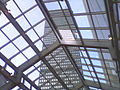 A view of the Prudential Tower in Boston from the Prudential Center shopping mall, December 2012