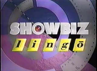 <i>Showbiz Lingo</i> Philippine television show