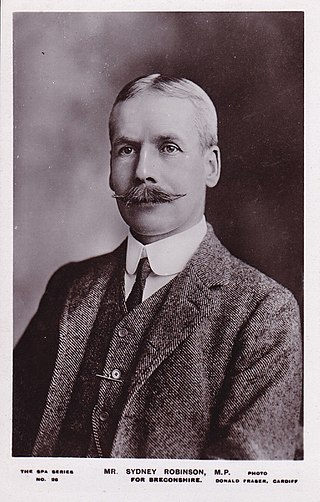 <span class="mw-page-title-main">Sidney Robinson (British politician)</span> British politician