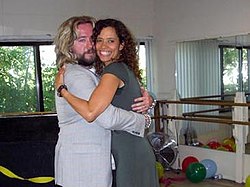 Justin Lee Collins with Erica Gimpel. Bring-back-fame 400.jpg