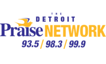 Former Detroit Praise Network logo with 93.5 included Detroit Praise Network.png