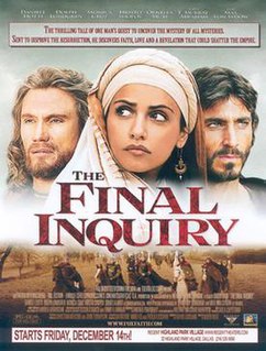 <i>The Inquiry</i> (2006 film) 2006 film by Giulio Base