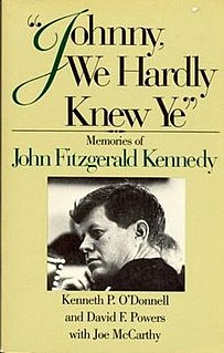 <i>Johnny, We Hardly Knew Ye</i> (book)