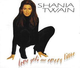 <span class="mw-page-title-main">Love Gets Me Every Time</span> 1997 single by Shania Twain