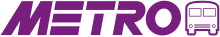 Регионален орган за транзитно преминаване METRO logo.svg