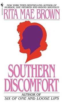 Southern Discomfort (novel) book cover.jpg