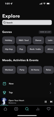 Tidal (service) subscription-based music streaming service