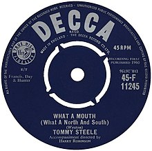 Tommy Steele What a Mouth.jpg