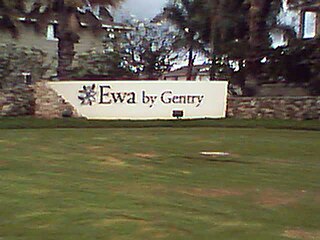 <span class="mw-page-title-main">ʻEwa Gentry, Hawaii</span> Census-designated place in Hawaii, United States