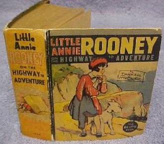 Darrell McClure's Little Annie Rooney on the Highway to Adventure (Whitman, 1935)