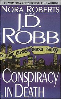 <i>Conspiracy in Death</i> 1999 novel by J. D. Robb