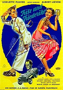 Fritz and Friederike (1952 film poster).jpg