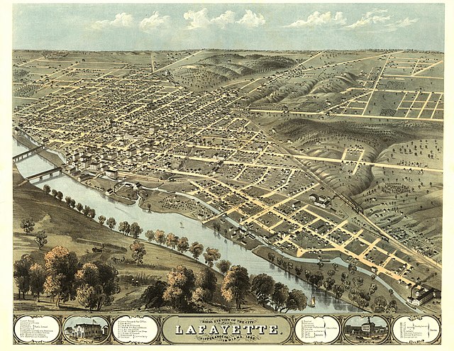 Lafayette, 1868