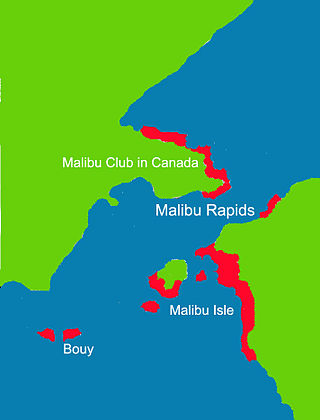 <span class="mw-page-title-main">Malibu Rapids (British Columbia)</span> Body of water