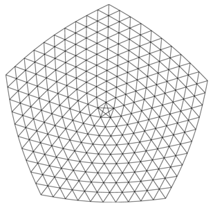 The full *Star board (10 rings, 275 nodes: 50 perimeter and 5 corner nodes)