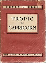 Thumbnail for Tropic of Capricorn (novel)