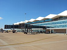 Sir Seretse Khama International Airport in Gaborone, Botswana Aeropuerto Internacional Sir Seretse Khama de Gaborone, Botswana.jpg