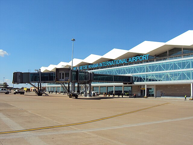 Sir Seretse Khama International Airport near Gaborone, Botswana
