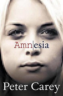 <i>Amnesia</i> (Carey novel) Book by Peter Carey