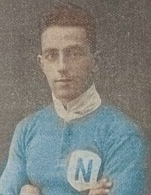 Jogador de futebol da liga de rugby Charles Kell Newtown 1923.jpg