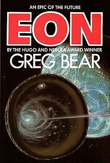 <i>Eon</i> (novel) 1985 science fiction novel by Greg Bear