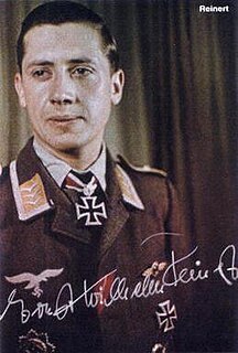 Ernst-Wilhelm Reinert German Luftwaffe fighter ace