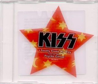 <span class="mw-page-title-main">I Finally Found My Way</span> 1998 single by Kiss