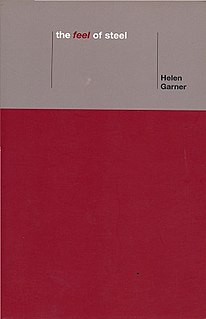 <i>The Feel of Steel</i> Book by Helen Garner