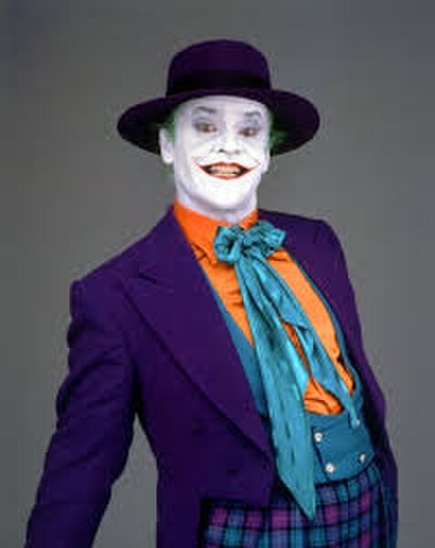 Jack Nicholson as the Joker in Batman