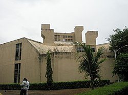 NSC is famous for its Distinct shape Nehru Science Center.JPG