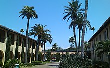 Stetson Law's Crummer Courtyard from the coffee shop Stetson Law 2009.jpg