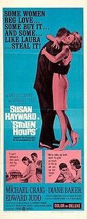 <i>Stolen Hours</i> 1963 film by Daniel Petrie