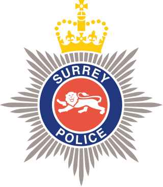 <span class="mw-page-title-main">Surrey Police</span> English territorial police force