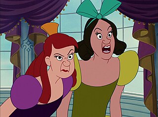 The ugly stepsisters in Walt Disney's Cinderella (1950) Ugly Stepsisters Cinderella Disney.jpg