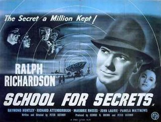 <i>School for Secrets</i> 1946 British war drama film