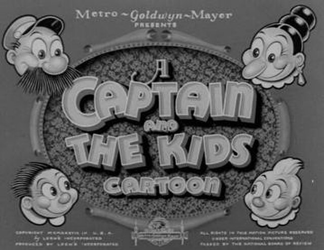 The title card for The Captain and the Kids.