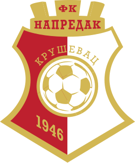 <span class="mw-page-title-main">FK Napredak Kruševac</span> Association football club in Kruševac, Serbia