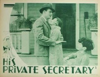 <i>His Private Secretary</i> 1933 film