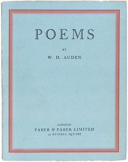 <i>Poems</i> (Auden) collections of poetry of W. H. Auden