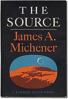 <i>The Source</i> (novel) Novel by James A. Michener