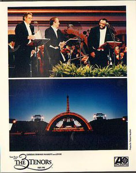 Plácido Domingo, José Carreras, and Luciano Pavarotti