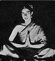 Yogini Sunita's charisma attracted a large female following in Birmingham in the 1960s. Yogini Sunita.jpg